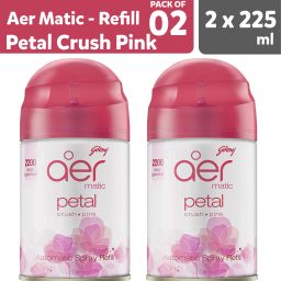 Petal, Crush, Pink Spray, Automatic Spray, Refill-12