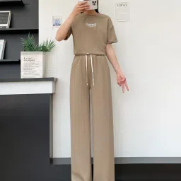 Top Palazzos Co-ords Set-image-45