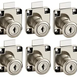 Multipurpose Cabinet Drawer Lock with 2 Key Rev-A-Lock Cabinet Security System-image-0