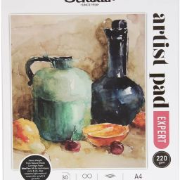Pad - Expert(220 GSM, Natural Shade Cartridge Paper, Wiro Bound) (A4) Sketch Pad-image-36