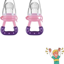 SST Sales Baby Food And Fruit Nibbler & Pacifier Teether BPA Free Nibbler TH394 Feeder-picture-17