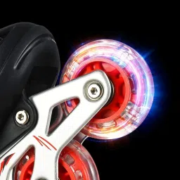 sukon Skating red color Shoe have different size and with wheel In-line Skates In-line Skates - Size Medium UK image 4