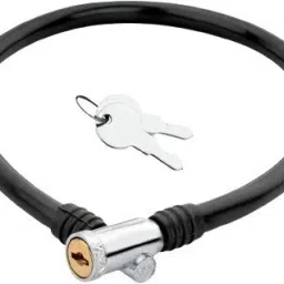 Steel cable Lock For Multipurpose Uses with 2 Keys. Bicycle Lock-image-57