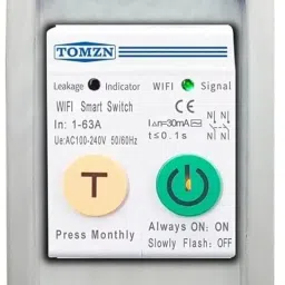 amiciSmart WiFi MCB, Circuit Breaker & Energy Meter with Over Voltage with SmartLife App Smart Switch image 2