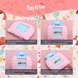 Talking Flash-Cards for Toy for Kids - 112 pcs Card (Multicolor)-image-30