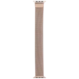 Croma Fine Metallic Strap for Apple iWatch (38mm / 40mm / 41mm) (Apple Compatible, Golden)-picture-49