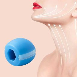 FlyTouch Chisel Jawline with Daily Use of This Jaw Slimming Silicone Trainer Jaw Toning Tool with Soft Grip | Enhances Face Definition Easily Massager-image-16