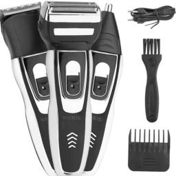 Geemy Trimmer and shaver 3 in 1 hair clipper men women Trimmer 120 min Runtime 4 Length Settings-image-82