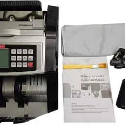 AKS AUTOMATION Heavy-Duty Semi Value Note Counter with Fake Note Detection – Office Use Note Counting Machine image 5