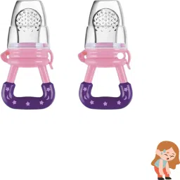 SST Sales Baby Food And Fruit Nibbler & Pacifier Teether BPA Free Nibbler TH35 Feeder-13