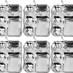 Water Lilly Square 11 Plate Rice Plates-image-92