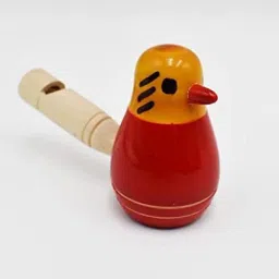 Wooden Handcrafted Whistle Keychains Toys (1 Pcs, Whistle Keychain Bird)-picture-11