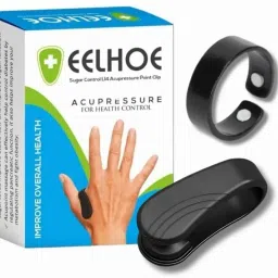 MARCRAZY Sugar Care Duo – Magnetic Ring & Clip for Glucose Management, Circulation & Migraine Relief Massager-44