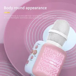 favone Portable Bluetooth Karaoke Mic with Speaker, Audio Recording & Advance Features Portable Bluetooth Karaoke Mic with Speaker, Audio Recording & Advance Features image 2