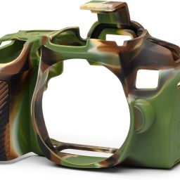 DIGICLAMBO 850D & T8i Cameras, Camouflage Silicone Protection CoverCamera Bag-48