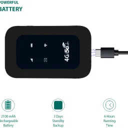 NERDSKULL 4G LTE Wireless Dongle with All SIM Network Support Data Card image 4