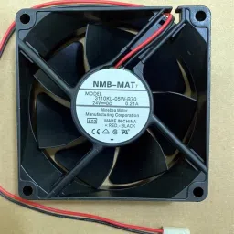 Enormity NMB 3110KL-05W-B70 Axial Fan 24V-0.21A DC Brushless Air Cooling Fan 8025mm 2Pin Cooler-picture-15