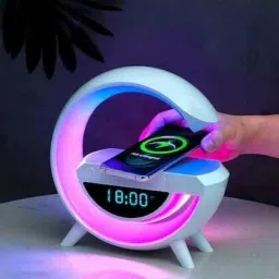 3 IN 1 Wireless charger With BT Speaker Table Lamp-image-69