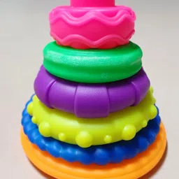 Stacking Toy for Babies-Multicolor-Stacking RING-35-21