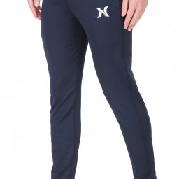 Men Solid Blue Track Pants-image-80