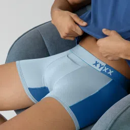 Dualist Intellisoft Micro Modal Color Blocked Colorblock Men Trunk-image-4