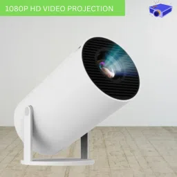 Clairbell Mini HD Projector for Home 4KSupport With Built-in App Netflix/Prime/YouTubeC269 (4500 lm / 1 Speaker / Wireless / Remote Controller) Portable Projector-picture-3