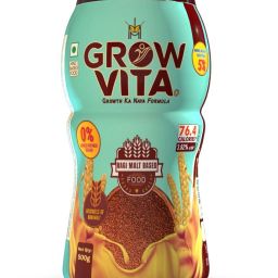 Grow Vita- Growth ka naya formula, Ragi (Millet) Based Milk Food with JAGGERY-image-24