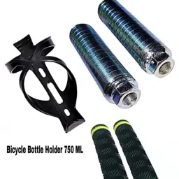 Bicycle Foot Rest and Bottle Holder with handle grip Bicycle Brake Disk-image-53