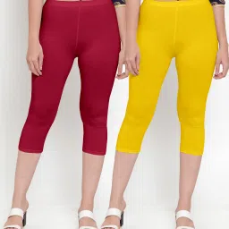 Women Multicolor Capri-image-86