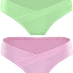 Pack of 2 Women Maternity Multicolor Panty-image-107