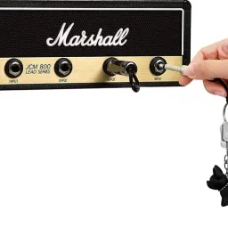 Marshall Key Holder Wall Mount Key Organizer with Hooks for Home & Office Plastic Key Holder-image-12