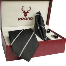 RIZORO Satin Tie & Cufflink-image-61