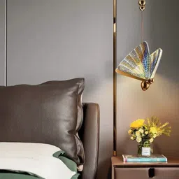 blissbells LED Butterfly Bedside Hanging Pendant Pendant Lamp Ceiling Lamp-picture-14