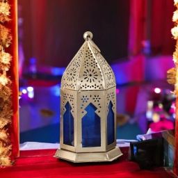 Gold Iron Table Lantern-image-96