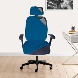 Polycotton Plain 1 Seater Chair Cover-image-18