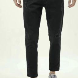 Men Regular Mid Rise Black Jeans-image-70