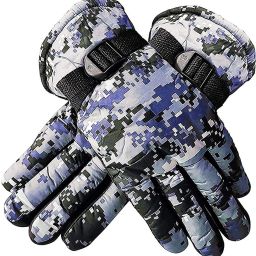 Printed Winter Men Gloves-image-29