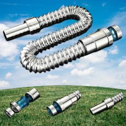 White Flexible Pipe – PVC Sink Outlet Tube – 1Pc Silver Hose Pipe-image-81
