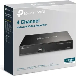 TP-Link VIGI NVR1004H 4 Channel Network Video Recorder Security Camera-10