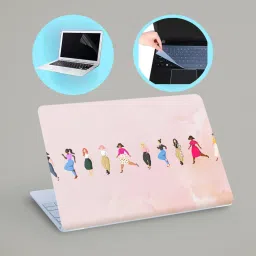 SDM 3in1 Combo 15.6 Inch 3m Laptop Skin, Screen Guard, Key Protector Combo031 Combo Set-picture-1