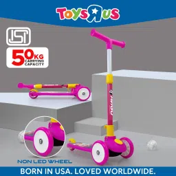Smart Kick Scooter, 4 Adjustable Height, Foldable & PVC Wheels,Cap-50 Kg-44
