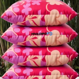 LUXURY Microfibre Abstract Sleeping Pillow Pack of 4-1