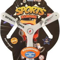 Silver Boomerang Flying Throw Right Handed, Left Handed Returning Boomerang-picture-6