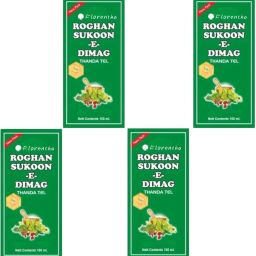 ROGHAN SUKOON E DIMAG THANDA MASSAGE OIL PACK OF 100ml x 4-image-25