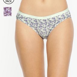 Van Heusen Women Assorted Pack of 2 Printed Antibacterial Flexi Stretch Bikini Briefs11108-image-11