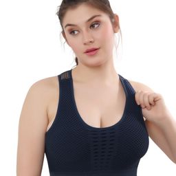 Bella Voste Full Coverage Removable Padding  Rapid-Dry Workout Bra- All Day Comfort-13