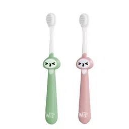 GUCHIGU Kids Set of 2 Organic Bamboo Ultra Soft Bristles Tooth Brushes-13