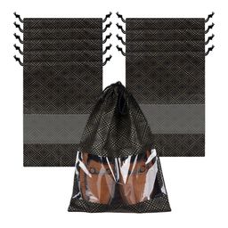 Kuber Industries Set Of 10 Shoe Cover Bags-image-56
