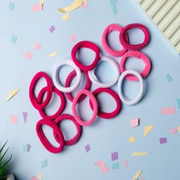 Jewelz Women Set Of 16 Ponytail Holders-image-93