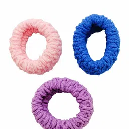 FEMMIBELLA Set of 3 Ponytail Holders-16